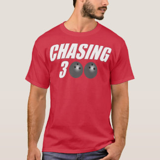 Chasing 300ボーリングボーリングボウリングをする人、 クリケットの投手T Tシャツ