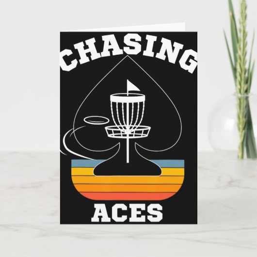 Chasing Aces Disc Golf Target Sports Apparel メンズ カード (正面)