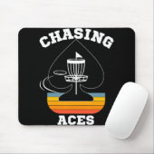 Chasing Aces Disc Golf Target Sports Apparel Men W マウスパッド (マウス)