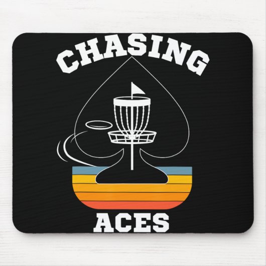 Chasing Aces Disc Golf Target Sports Apparel Men W マウスパッド (正面)