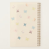 Chasing Butterflies Pastel Boho Name Planner  プランナー手帳 (裏面)