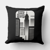 Chasing Dreams Between Buildings Urban Design クッション (正面)