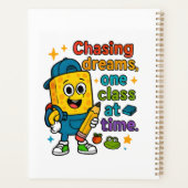 Chasing Dreams One Class at a Time プランナー手帳 (裏面)