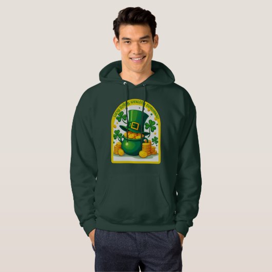Chasing Luck Catching Cash St Patrick’s  -camiseta パーカ (正面フル)
