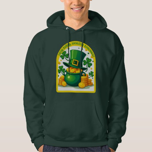 Chasing Luck Catching Cash St Patrick’s  -camiseta パーカ (正面)