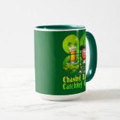 Chasing Luck Catching Cash St Patrick’s - caneca マグカップ (正面右)