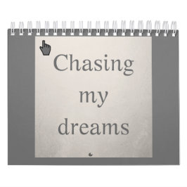 Chasing my dreams | Persiguiendo mis sueños カレンダー