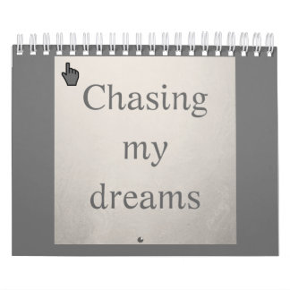 Chasing my dreams | Persiguiendo mis sueños カレンダー