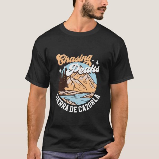 Chasing Peaks - Sierra de Cazorla Tシャツ (正面)