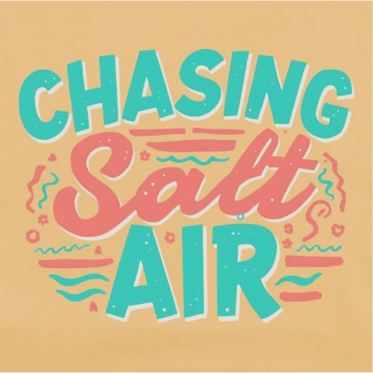 chasing salt air シール (正面)