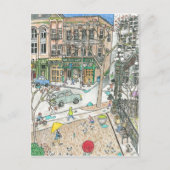 Chasing the Rainbows, Pioneer Square, Seattle ポストカード (正面)