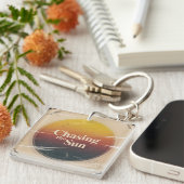 Chasing The Sun キーホルダー (正面右)