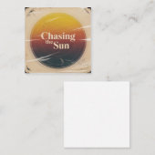 Chasing The Sun コーリングカード (正面/裏面)