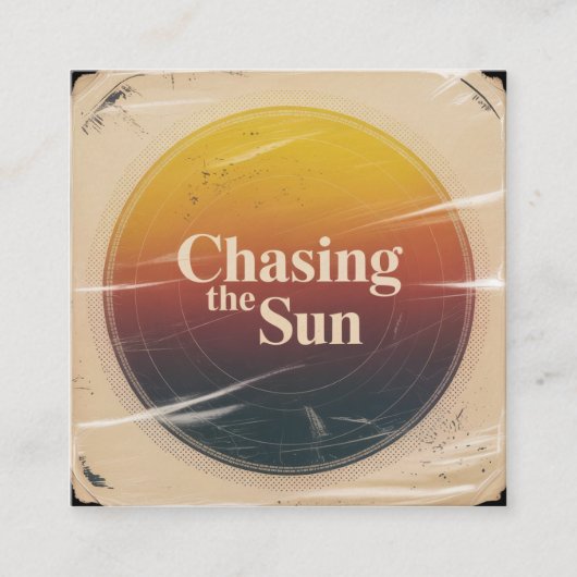 Chasing The Sun コーリングカード (正面)