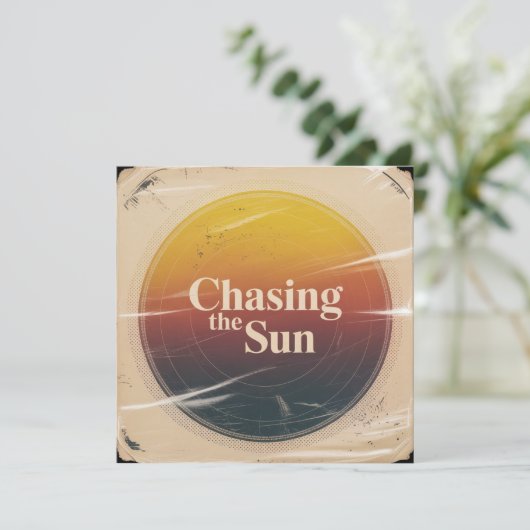 Chasing The Sun 招待状 (スタンド正面)