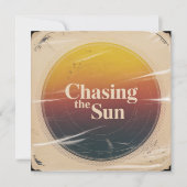 Chasing The Sun 招待状 (正面)
