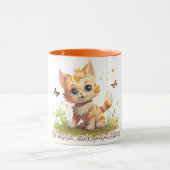 Chasse aux papillons encore マグカップ (中央)
