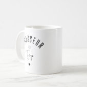 Chasseur au top コーヒーマグカップ (正面左)