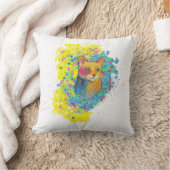 chat coloré クッション (ブランケット)