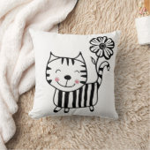 chat coussin クッション (ブランケット)