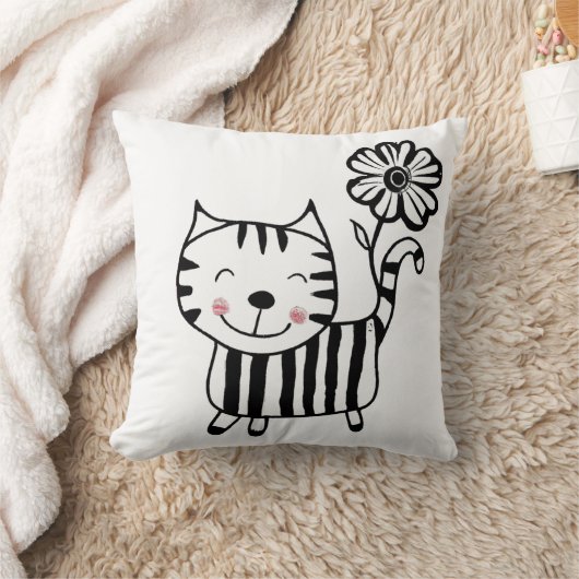 chat coussin クッション (ブランケット)