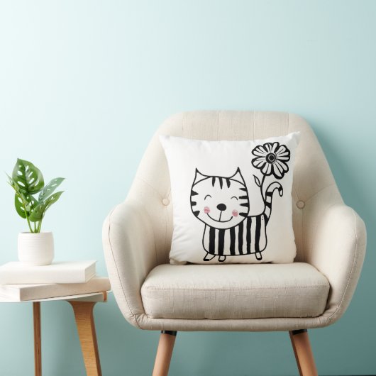 chat coussin クッション (椅子)