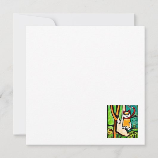 Chat dans un arbre (裏面)