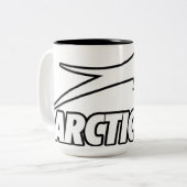Chat d'artique ツートーンマグカップ (正面左)