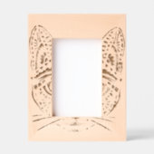 Chat de pochoirs en Cadre Gravé レーザー彫刻フレーム (正面)