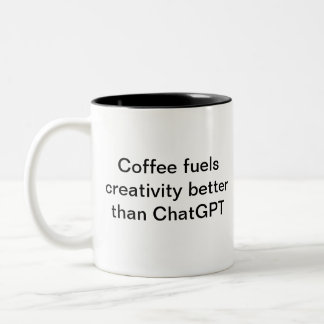 Chat-GPT Mug for the Coffee Lover in your Life ツートーンマグカップ