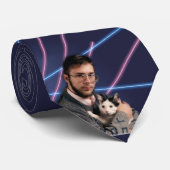 Chat laser hipster ネクタイ (ロール)