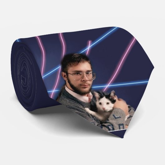 Chat laser hipster ネクタイ (ロール)