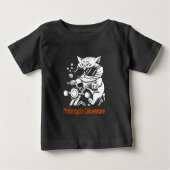 Chat motard - Motorcycle Catventure ベビーTシャツ (正面)