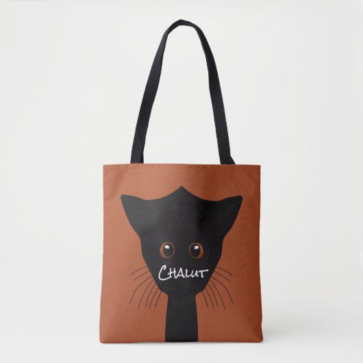 chat noir トートバッグ (正面)