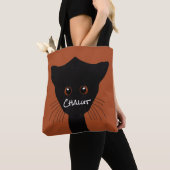 chat noir トートバッグ (クローズアップ)