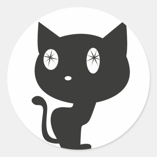 Chat Noir ラウンドシール (正面)