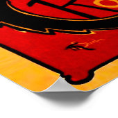 CHAT NOIR （黒猫） to ポスター (角)