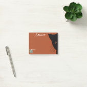 chat noir et souris ポストイット (オフィス)