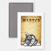 chat recherché マグネット (正面/裏面)