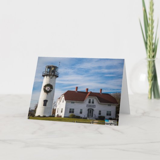 Chatamの軽いクリスマスの昼間 シーズンカード (正面)