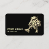 🤖Chatbotデベロッパー会話AIエンジニアNLP 名刺 (正面)