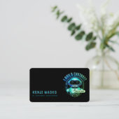 🤖Chatbotデベロッパー会話AIエンジニアNLP 名刺 (スタンド正面)