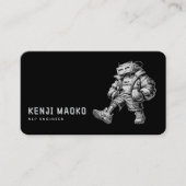 🤖Chatbotデベロッパー会話AIエンジニアNLP 名刺 (正面)