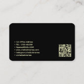 🤖Chatbotデベロッパー会話AIエンジニアNLP 名刺 (裏面)