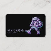 🤖Chatbotデベロッパー会話AIエンジニアNLP 名刺 (正面)