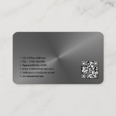 🤖Chatbotデベロッパー会話AIエンジニアNLP 名刺 (裏面)