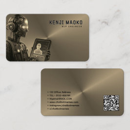 🤖Chatbotデベロッパー会話AIエンジニアNLP 名刺