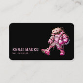 🤖Chatbotデベロッパー会話AIエンジニアNLP 名刺 (正面)