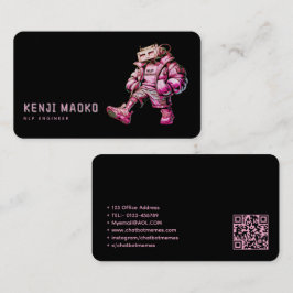 🤖Chatbotデベロッパー会話AIエンジニアNLP 名刺