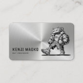 🤖Chatbotデベロッパー会話AIエンジニアNLP 名刺 (正面)